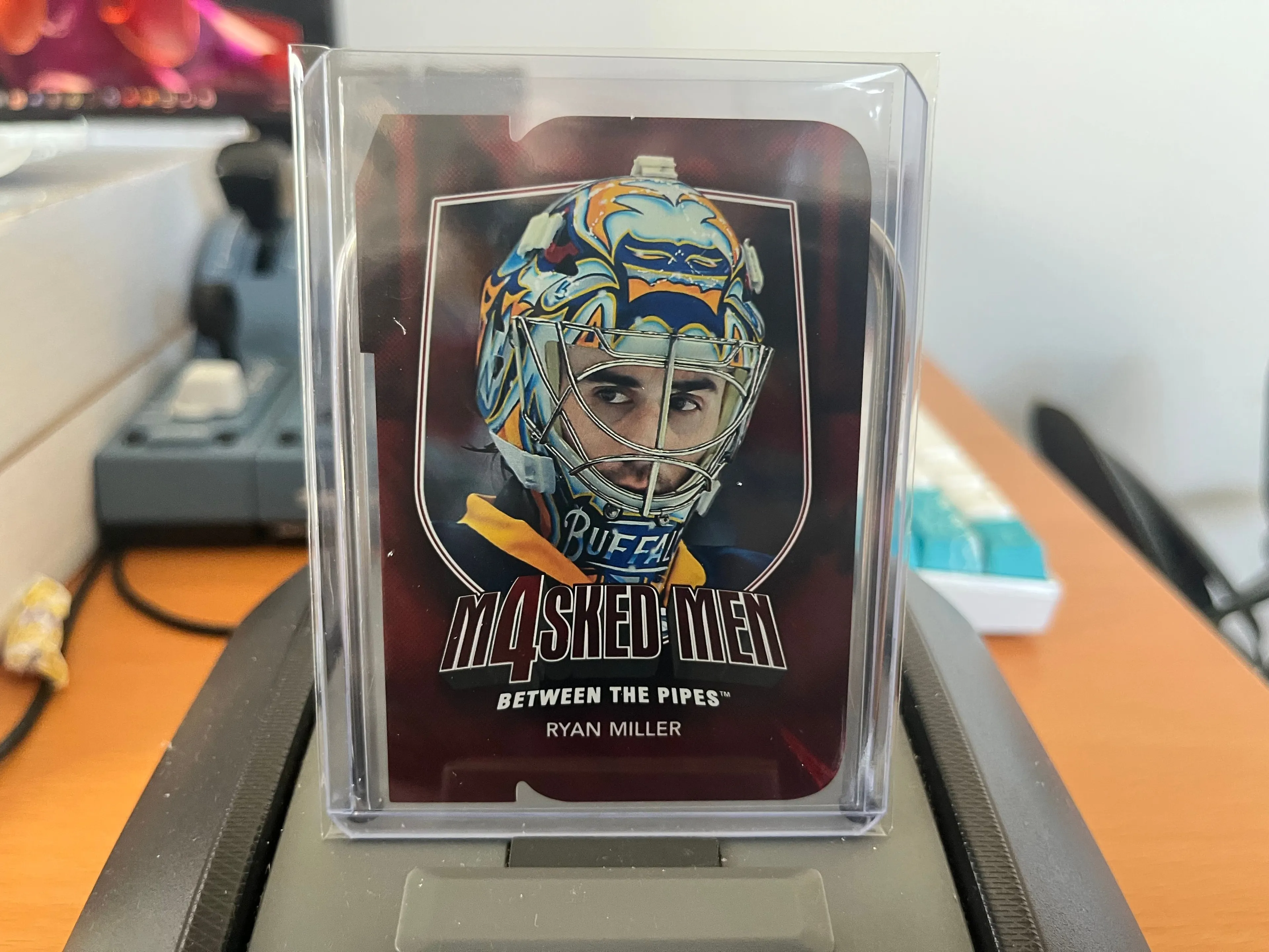 Product image for Miller	Ryan	Masked 4 Men Ruby Die Cuts  Goalie Sabres