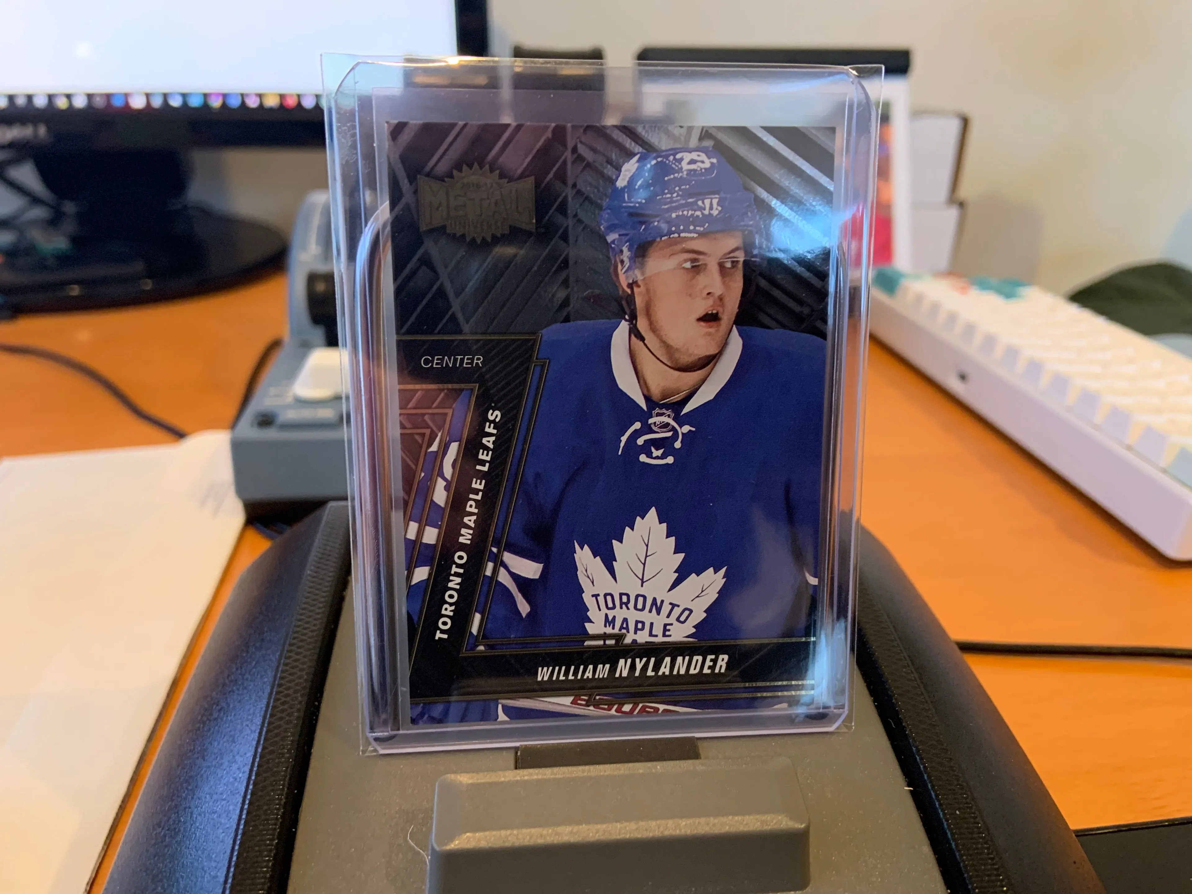 Product image for Nylander	William	Metal Universe RC - Base Rookie Maple Leafs