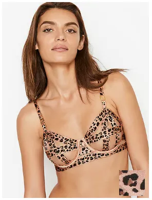 Product image for #39 NWT Very Sexy Unlined Strappy Demi Bra 32C