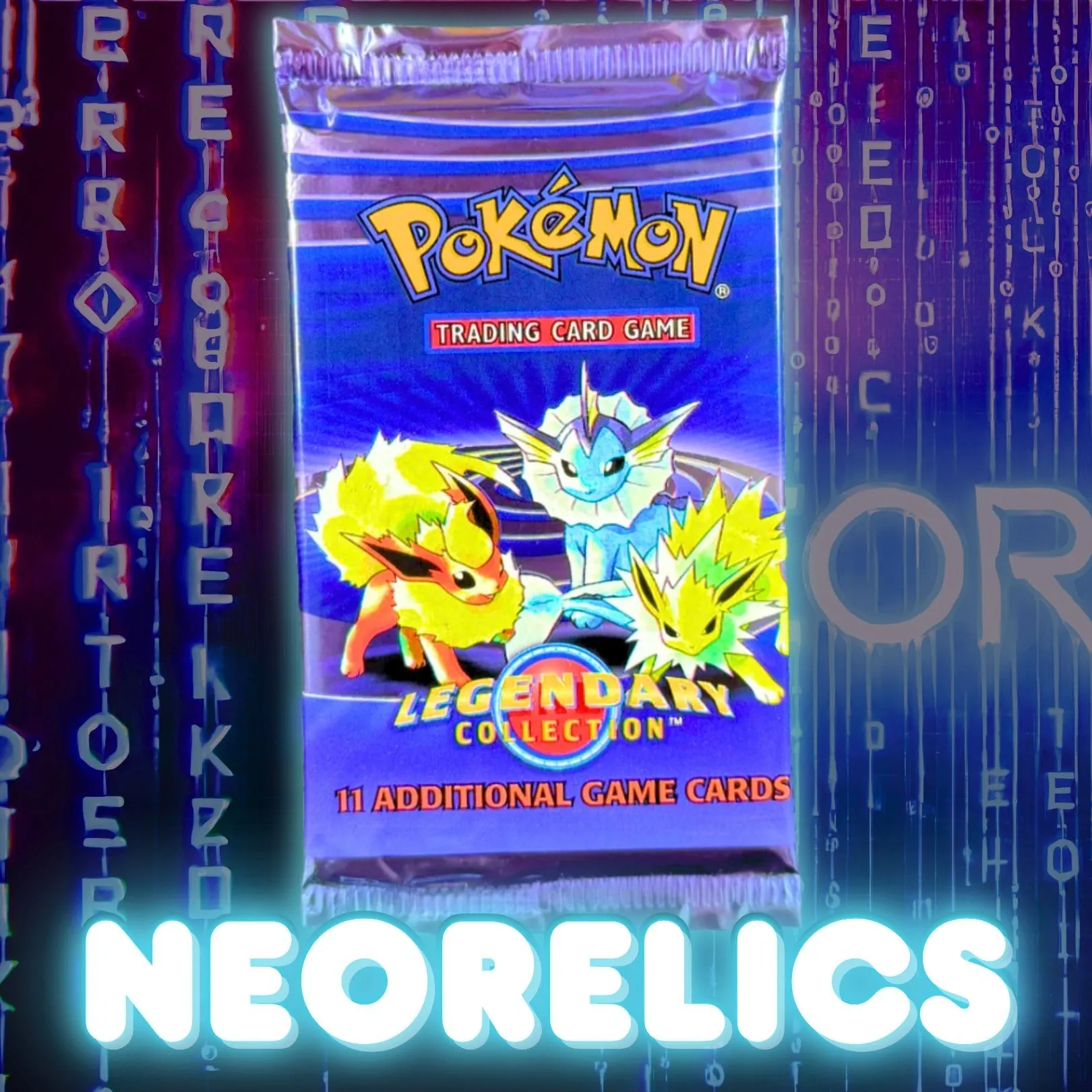 Product image for ✨(21.00 Gs, potential HOLO)1 Legendary Collection Pokémon Pack - Vintage WOTC ✨