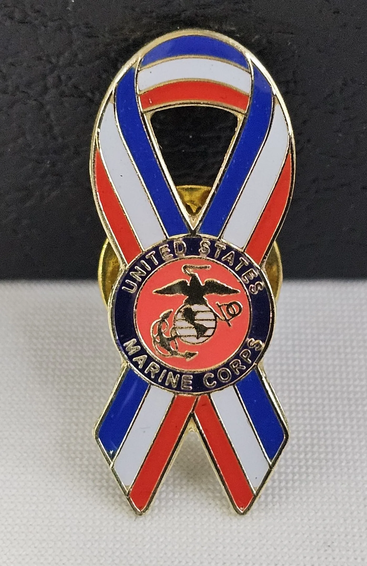 Product image for USMC Ribbon Hat Pin