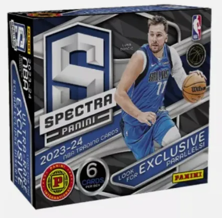 Product image for 2023/24 Panini Spectra Basketball International Hobby Box