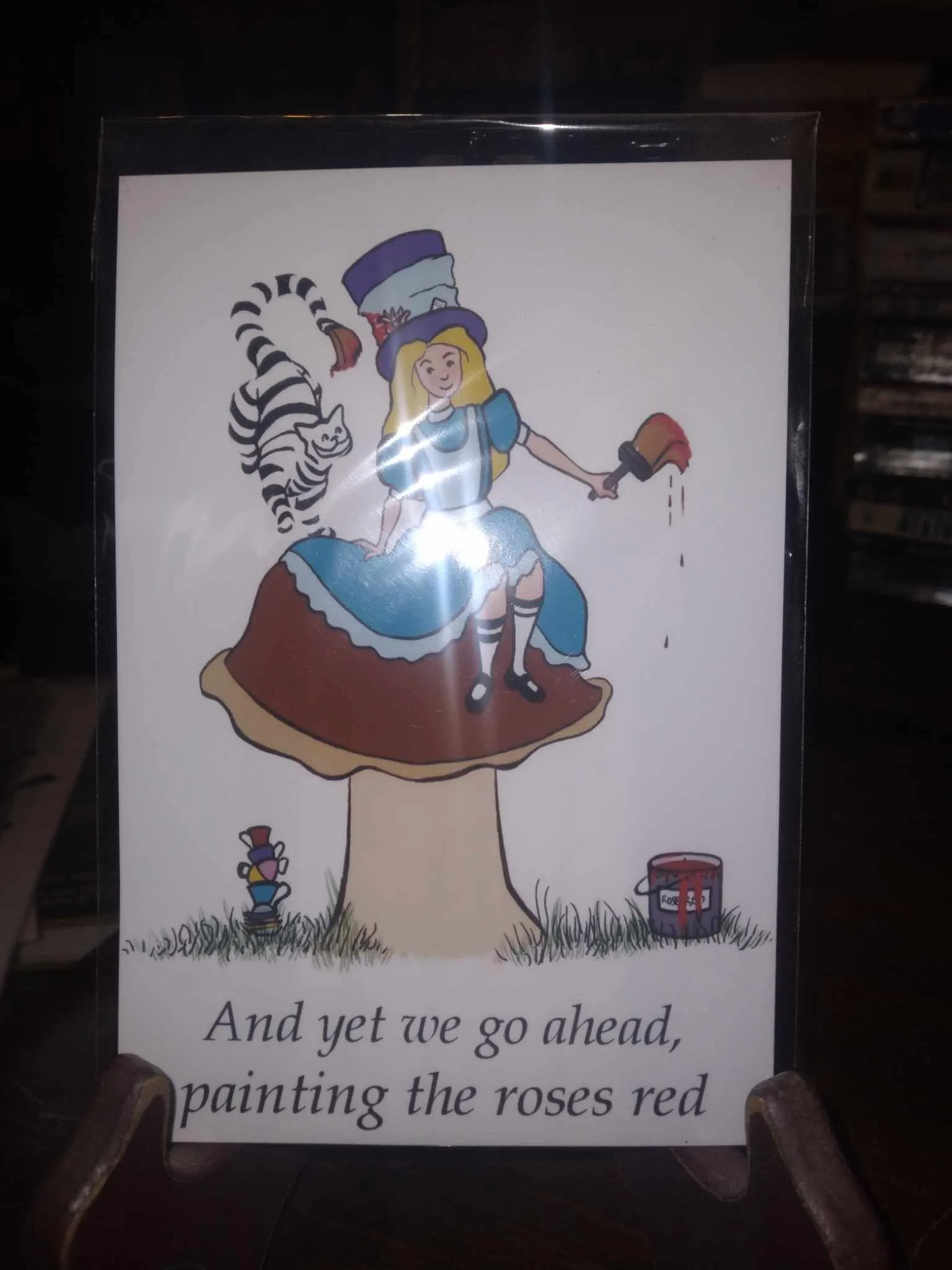 Product image for Alice Toadstool Print