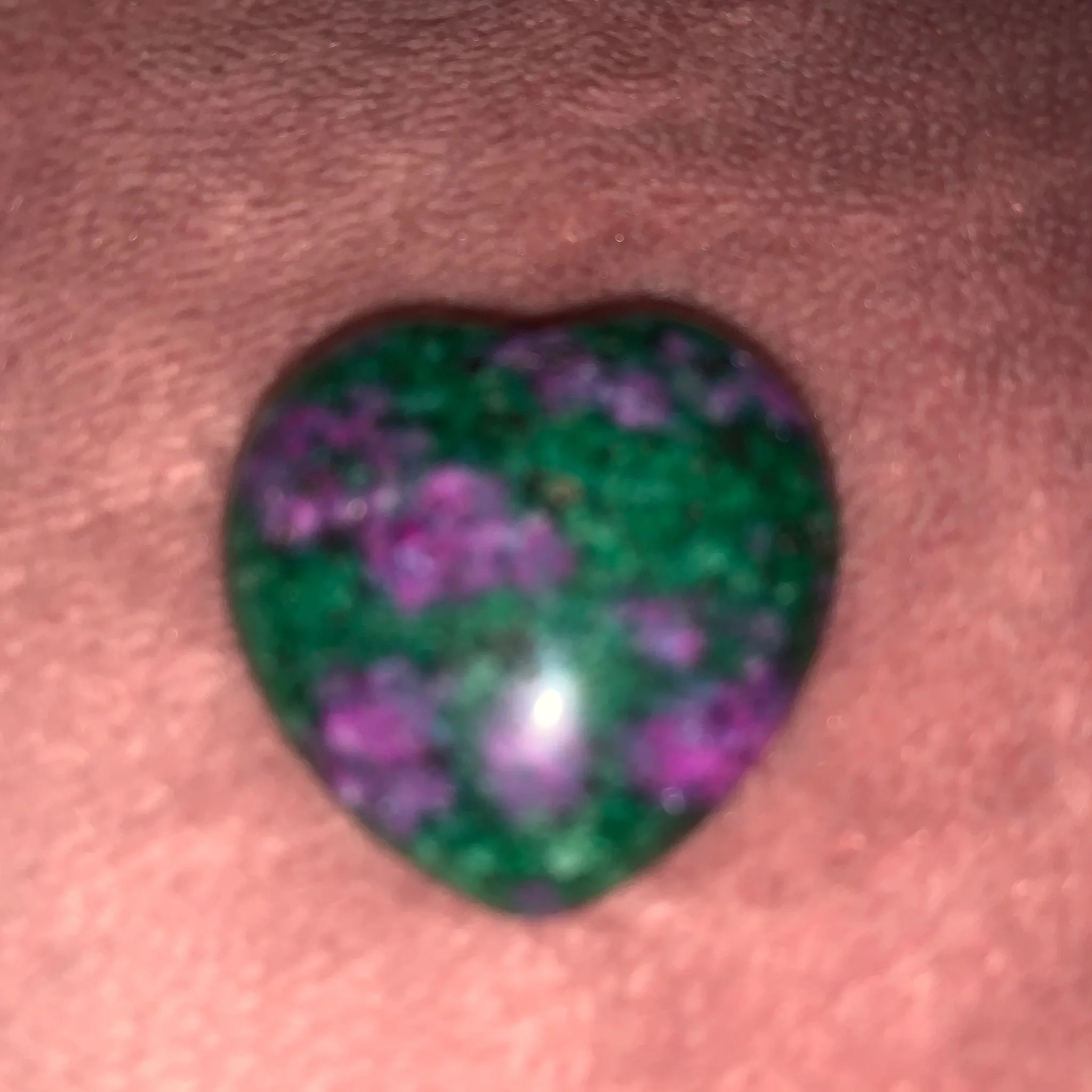 Product image for Ruby Zoisite Heart