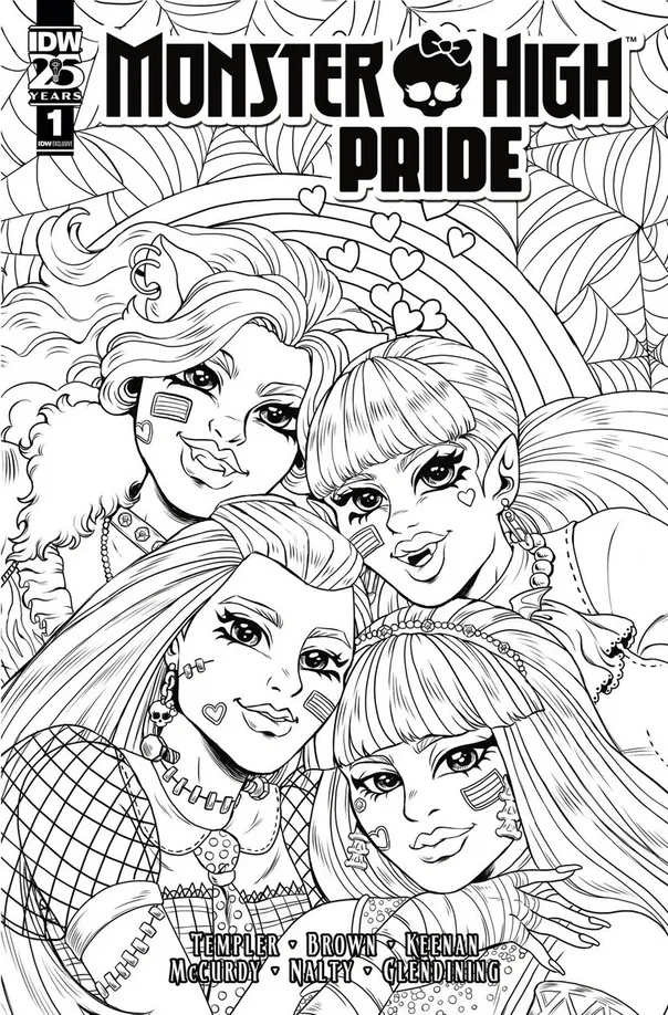 Product image for Monster High Pride 2024 - IDW Exclusive ltd.500