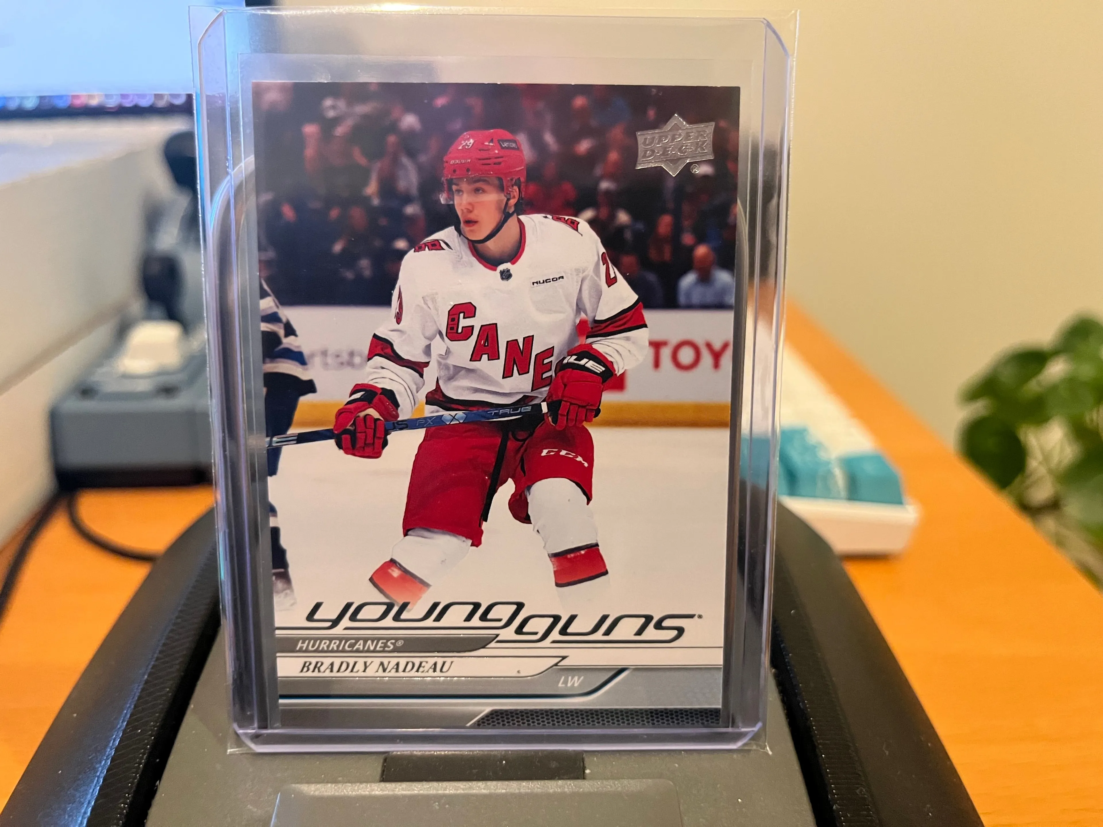 Product image for Nadeau	Bradley	Young Guns - YG RC Rookie Hurricanes Canes