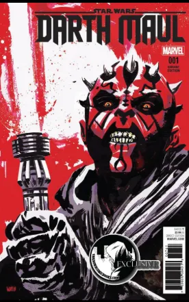 Product image for STAR WARS: DARTH MAUL #1 (OF 5) UNKNOWN COMIC BOOKS EXCLUSIVE 2017