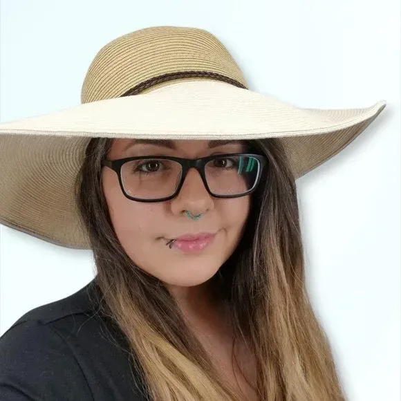 Product image for NWT John Callanan Wide Brim Sun Hat Ivory