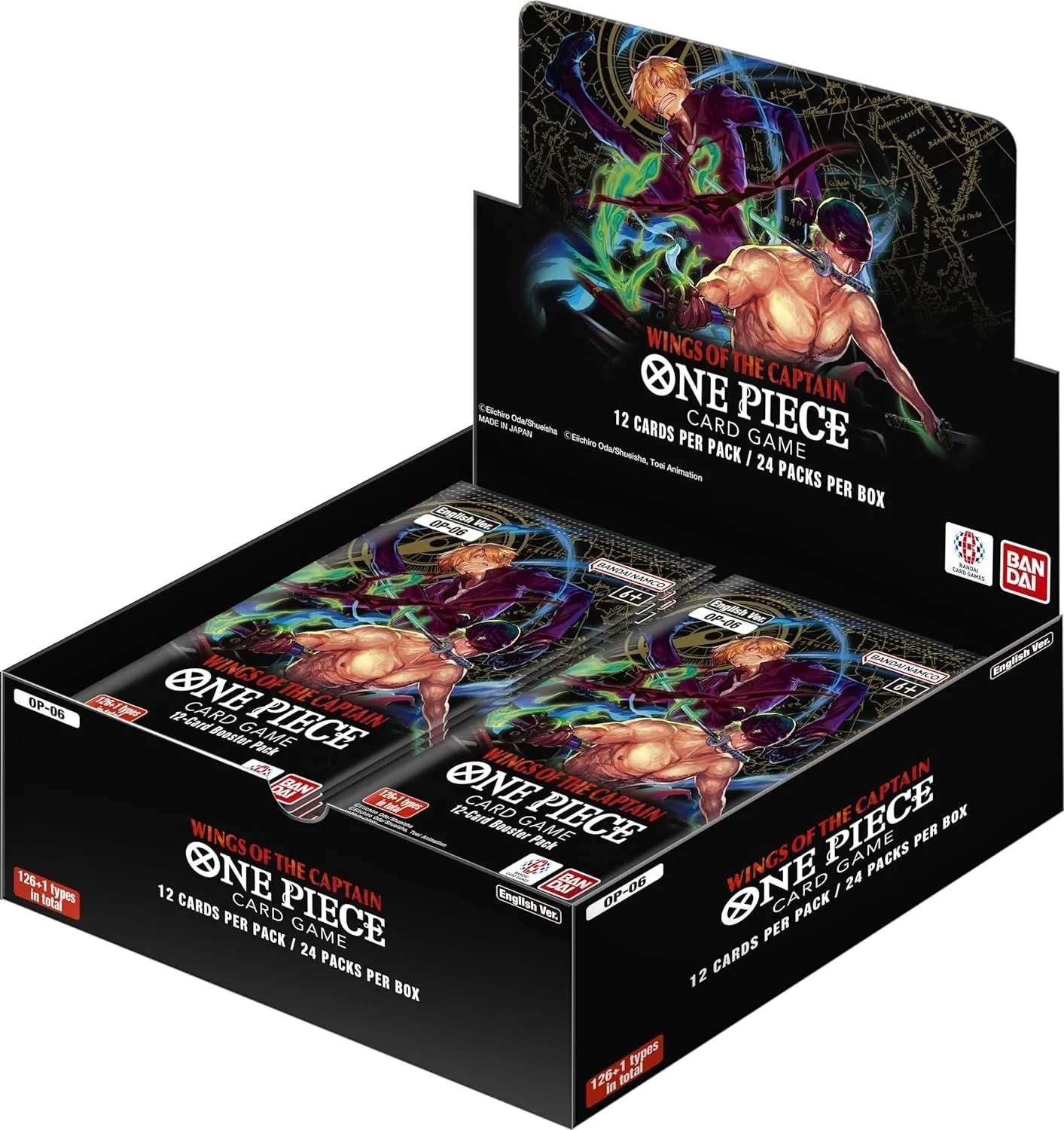 one piece first booster box One Piece PRB01 The Best Volume 1 Japanese Booster Box – Card-Binder.com main image 1