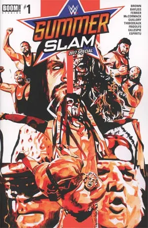 Product image for WWE SummerSlam 2017 Special #1 Cover A Regular Rob Schamberger Cover 