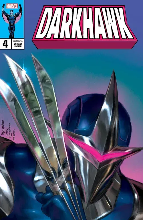Product image for DARKHAWK #4 (OF 5) MIGUEL MERCADO UNKNOWN ILLUMINATI EXCLUSIVE