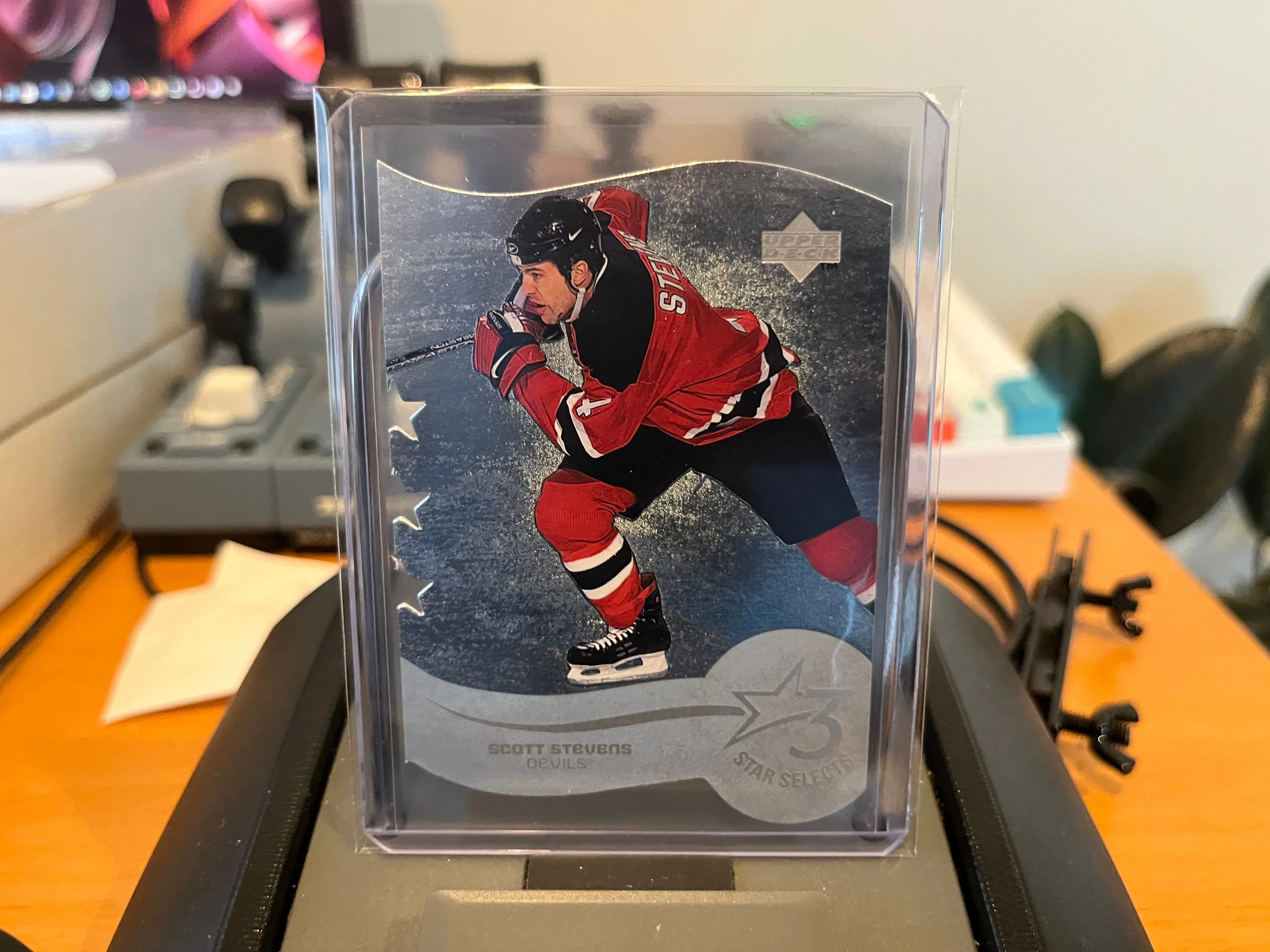 Product image for Stevens	Scott	EDGE Three Star Selects - Die Cut 1:4 Packs Devils Devs