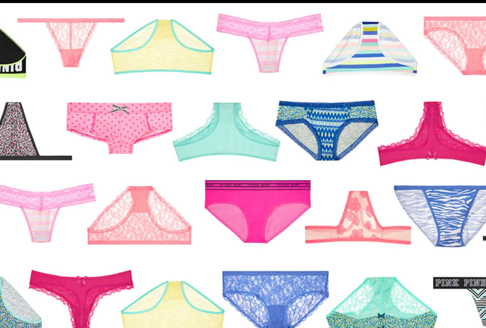 Product image for NWT PINK PANTY MEDIUM