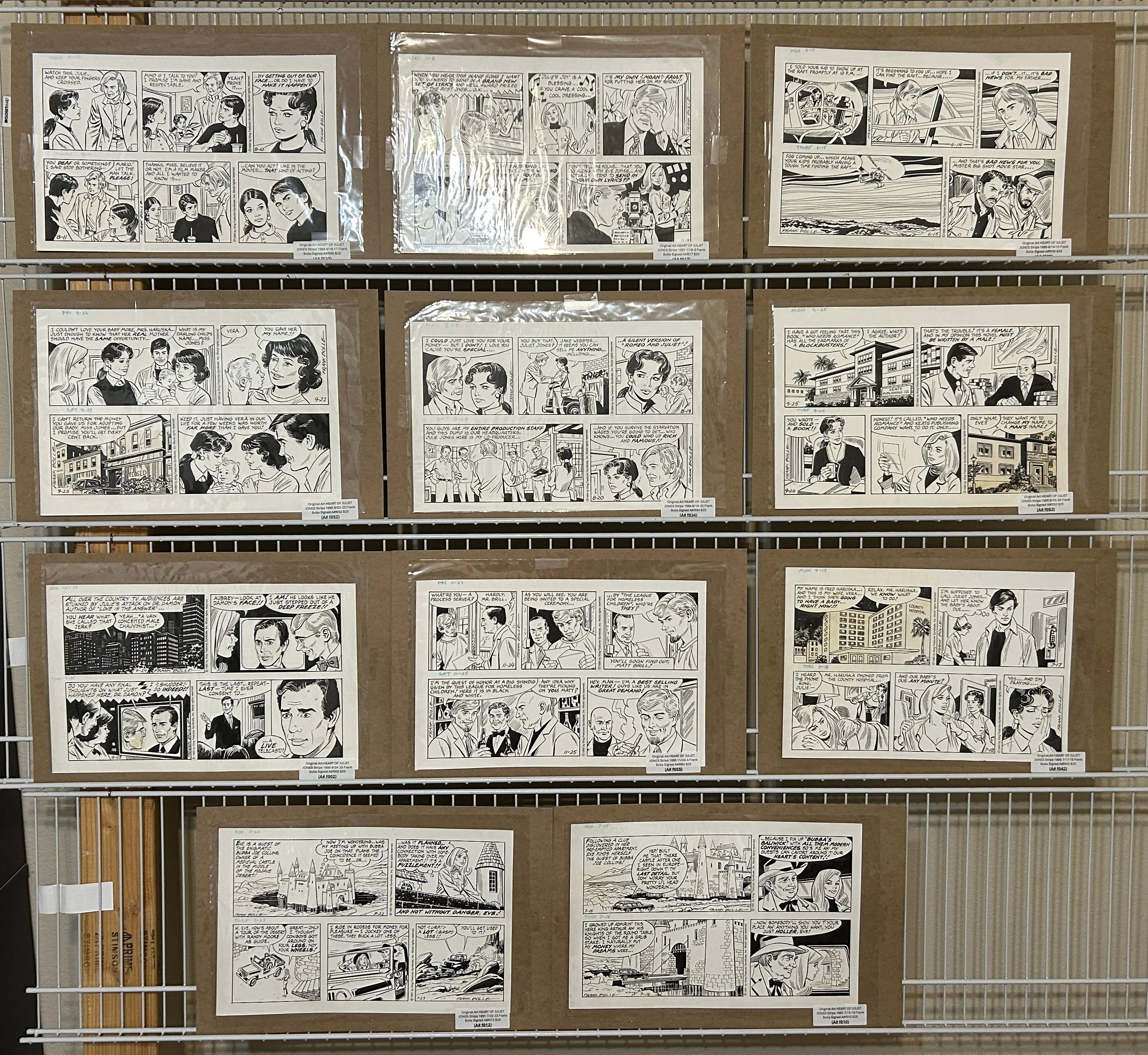 Product image for ORIGINAL STRIP ART: Frank Bolle Heart of Juliet