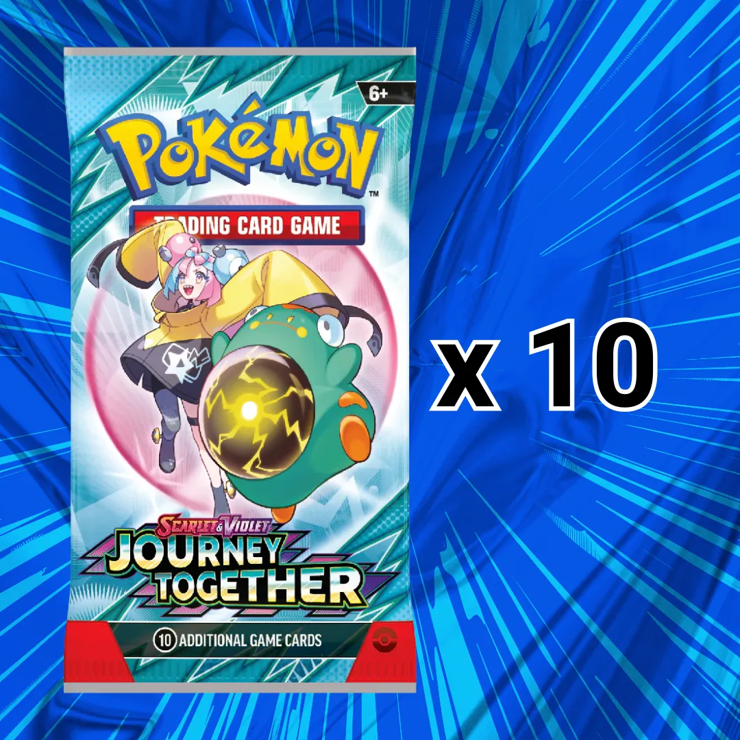 SV Journey Together Booster Pack x 10  Whatnot: Shop, Sell, Connect