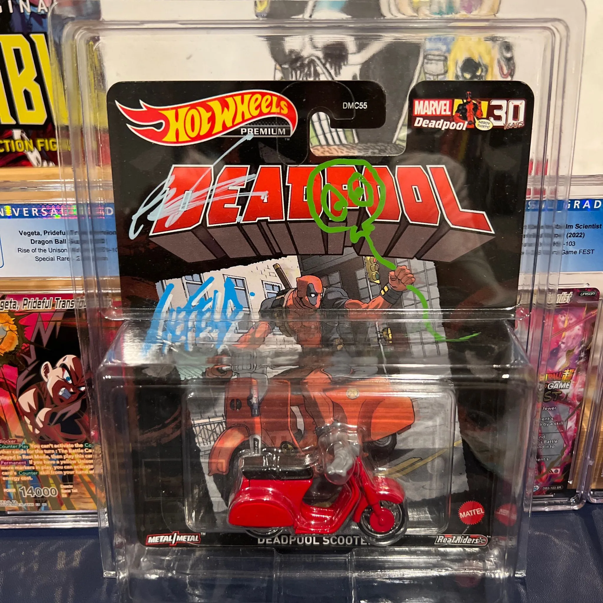 Product image for Deadpool Scooter Hotwheels with COA