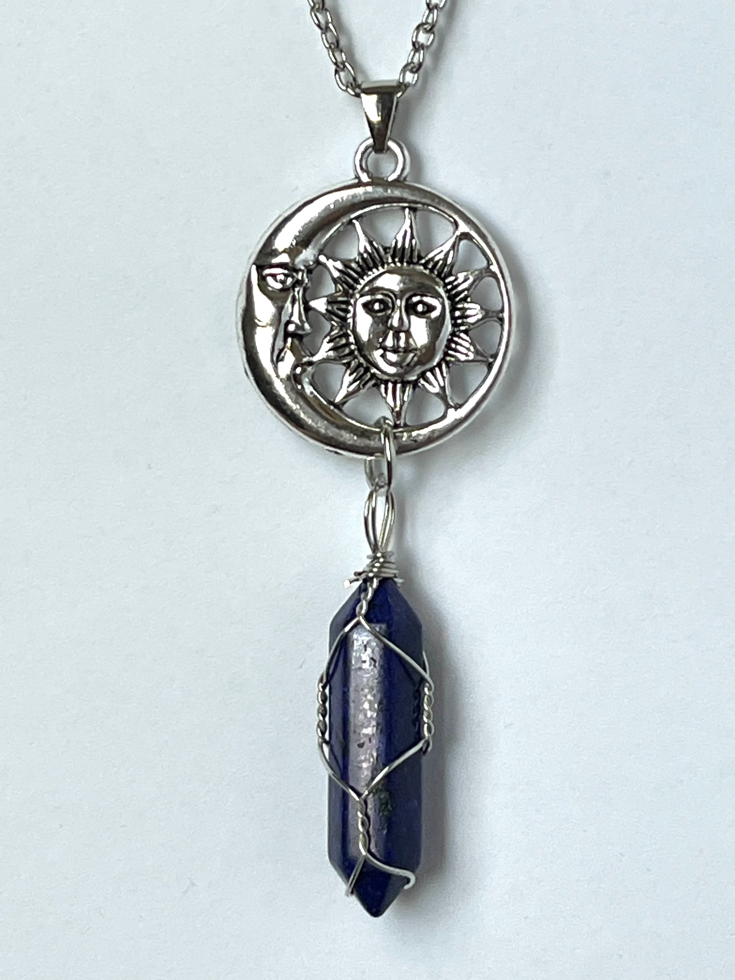 Product image for PRQ12 Moon/Sun Lapis Lazuli DT