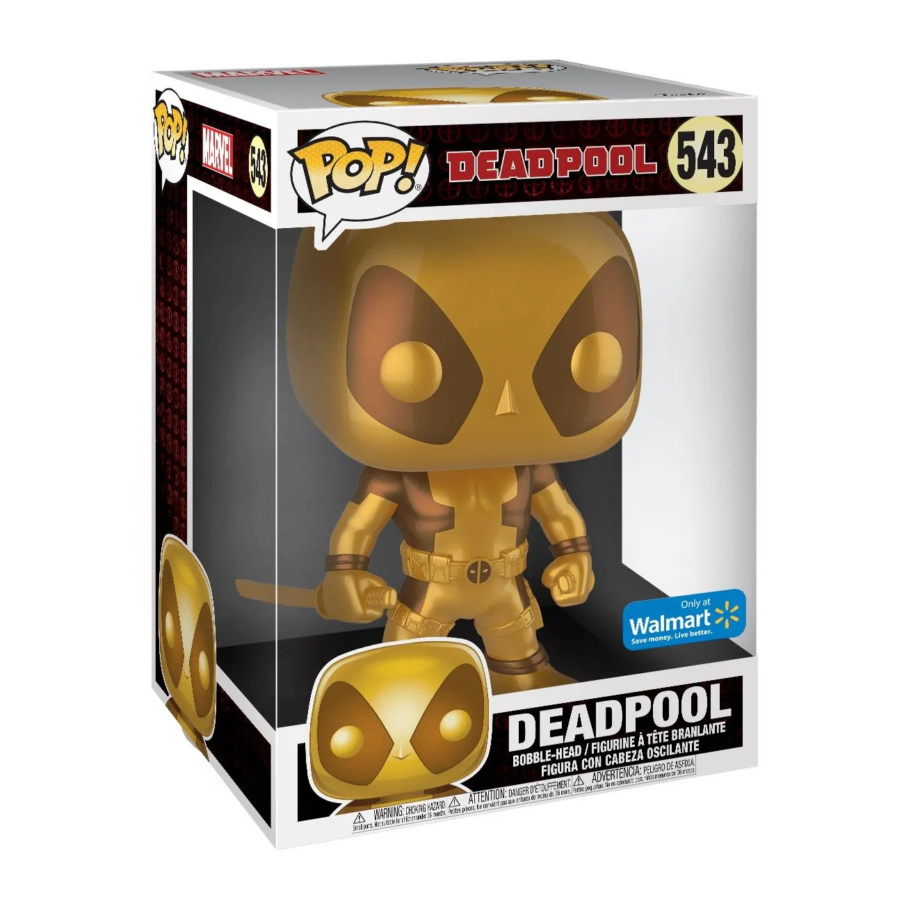 Product image for Deadpool (Gold) (Metallic) (10 inch)