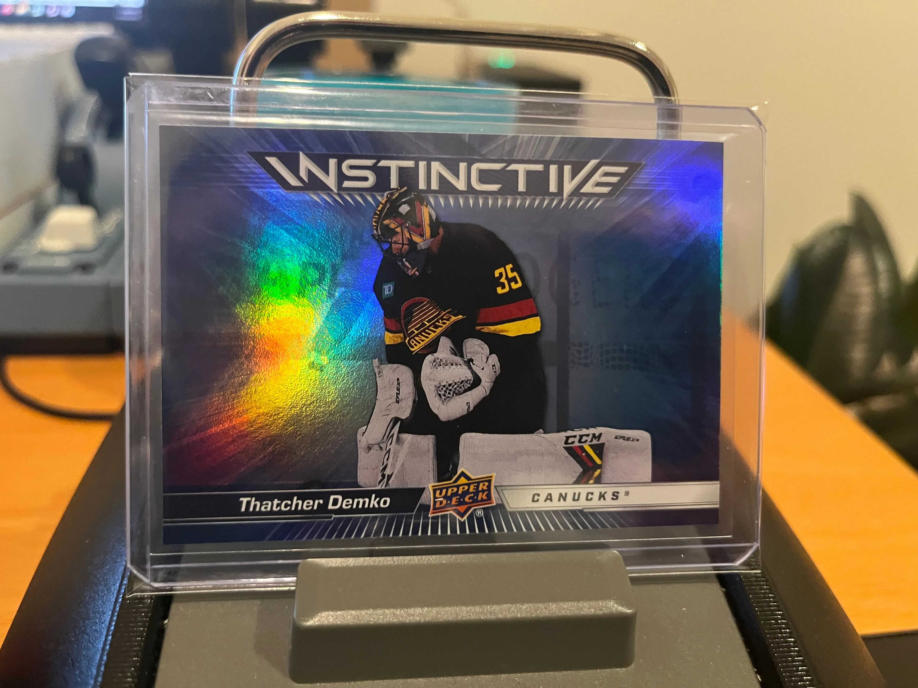 Product image for Demko	Thatcher	Instinctive - 1:4 Packs Goalie Canucks Nucks