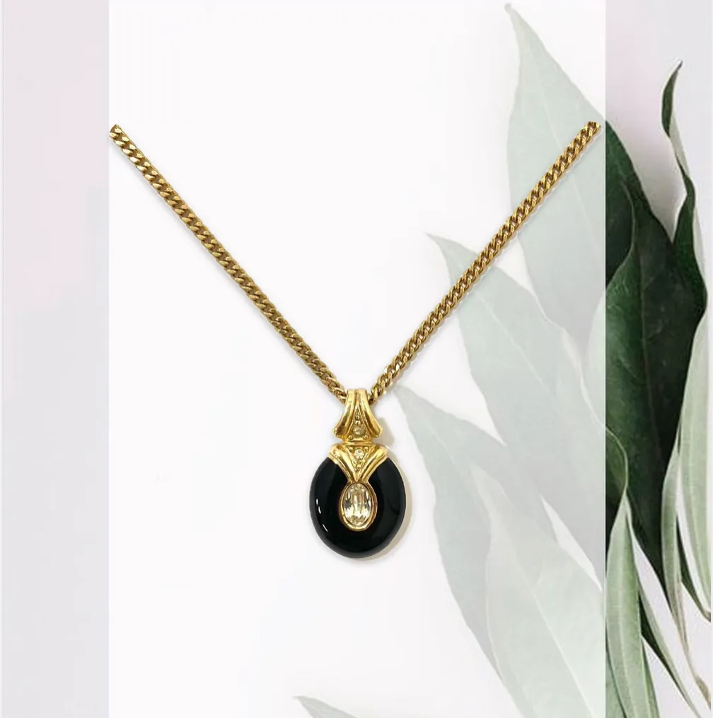 Product image for Christian Dior Pendant Necklace | 80's-90's Vintage | 17in 