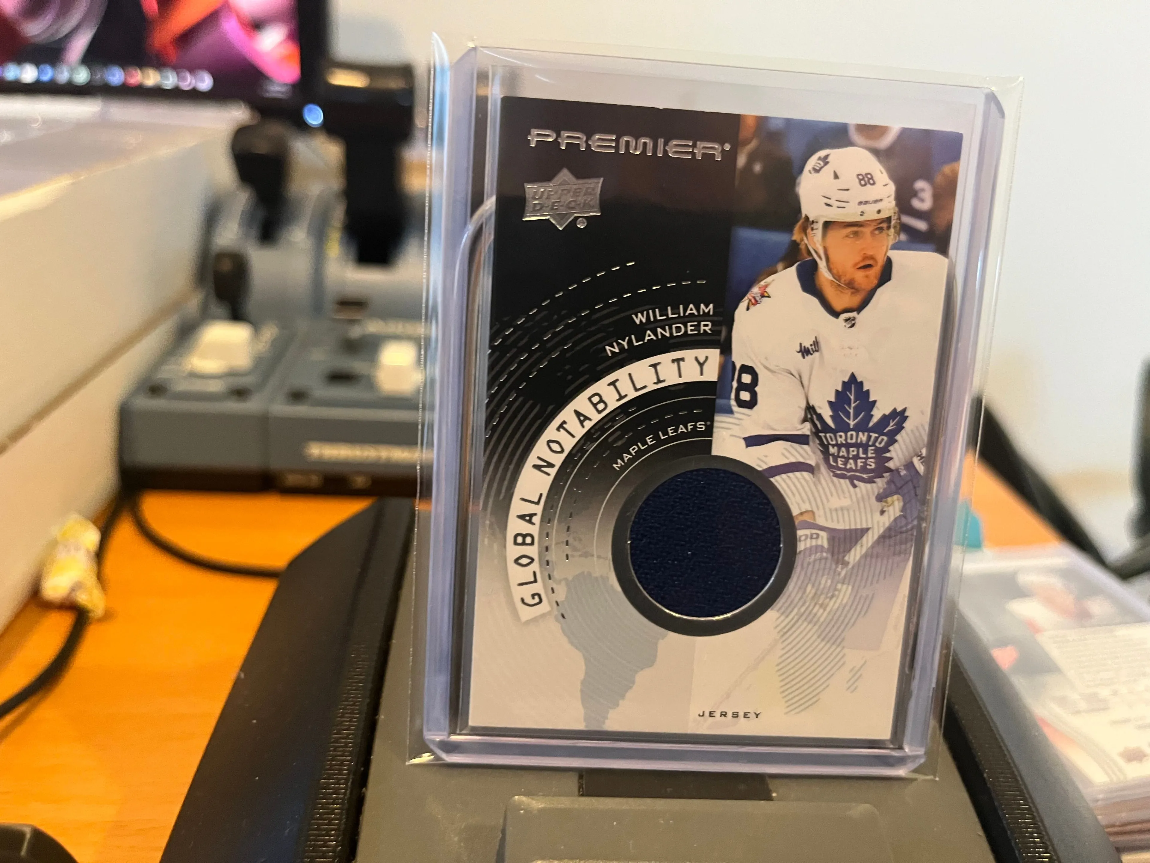 Product image for Nylander	William	Global Notability Jersey 1CLR Patch - Game Used 1:10 Packs Maple Leafs