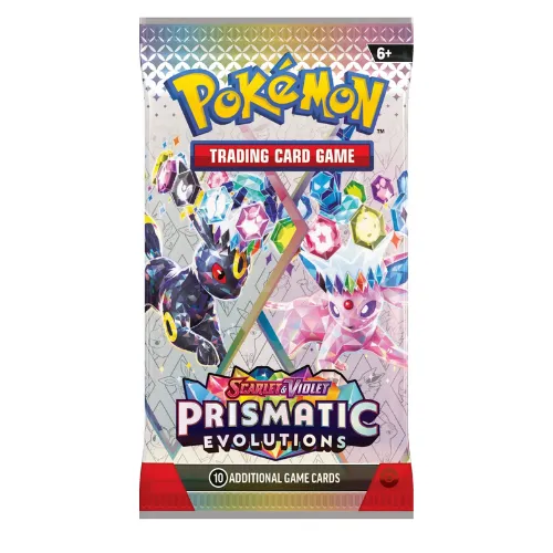 Product image for 0A) RTYH - PRISMATIC EVOLUTIONS (FIRST POKEBALL DOESNT COUNT)