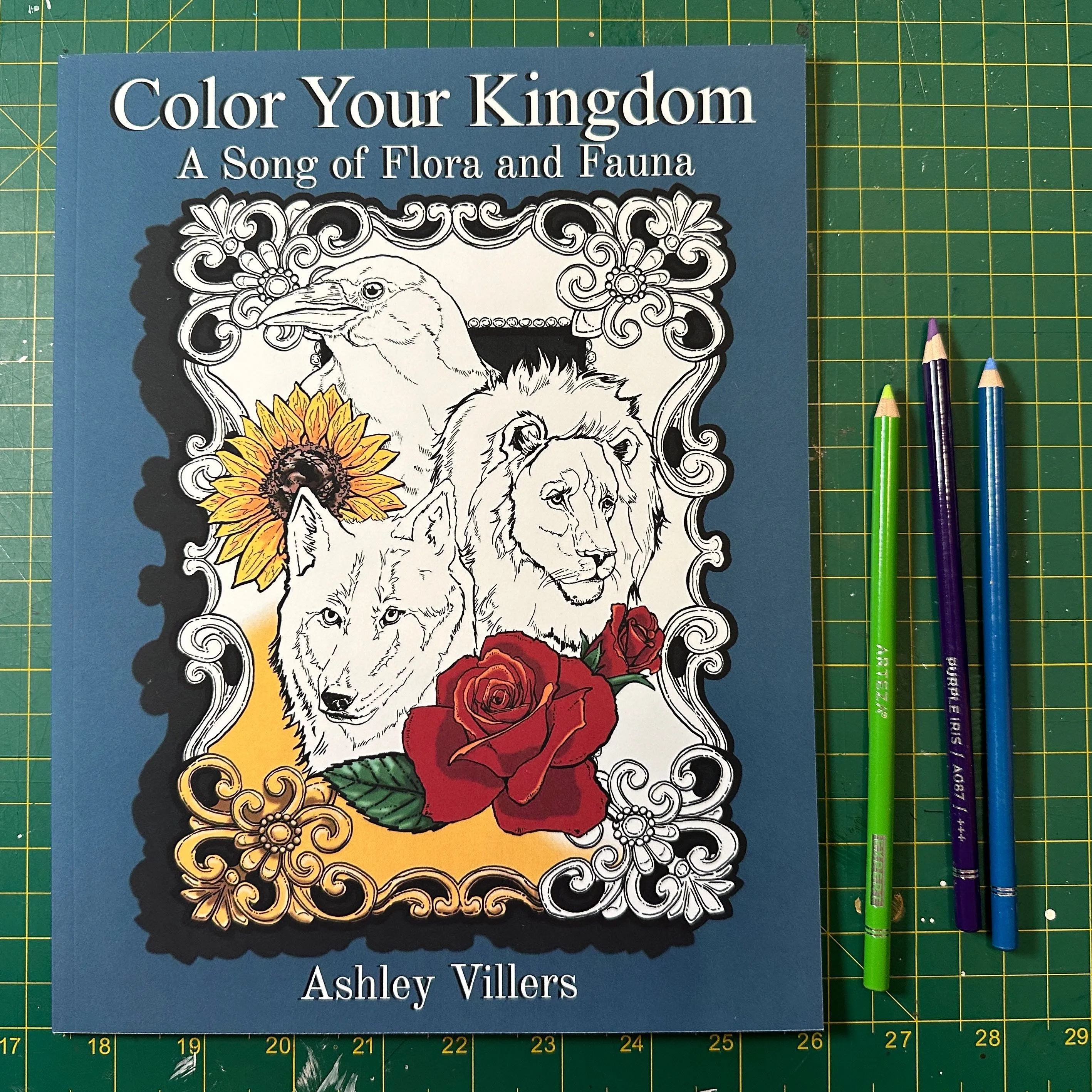 Product image for SIGNED Color Your Kingdom | Adult Coloring Book