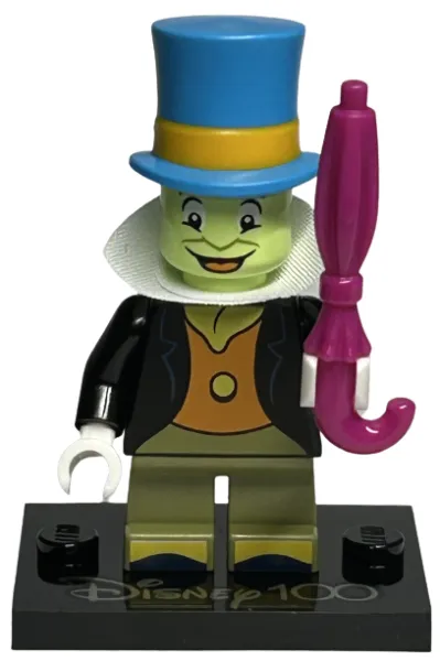 Product image for coldis100-3 - Jiminy Cricket, Disney 100 (Complete Set with Stand and Accessories)