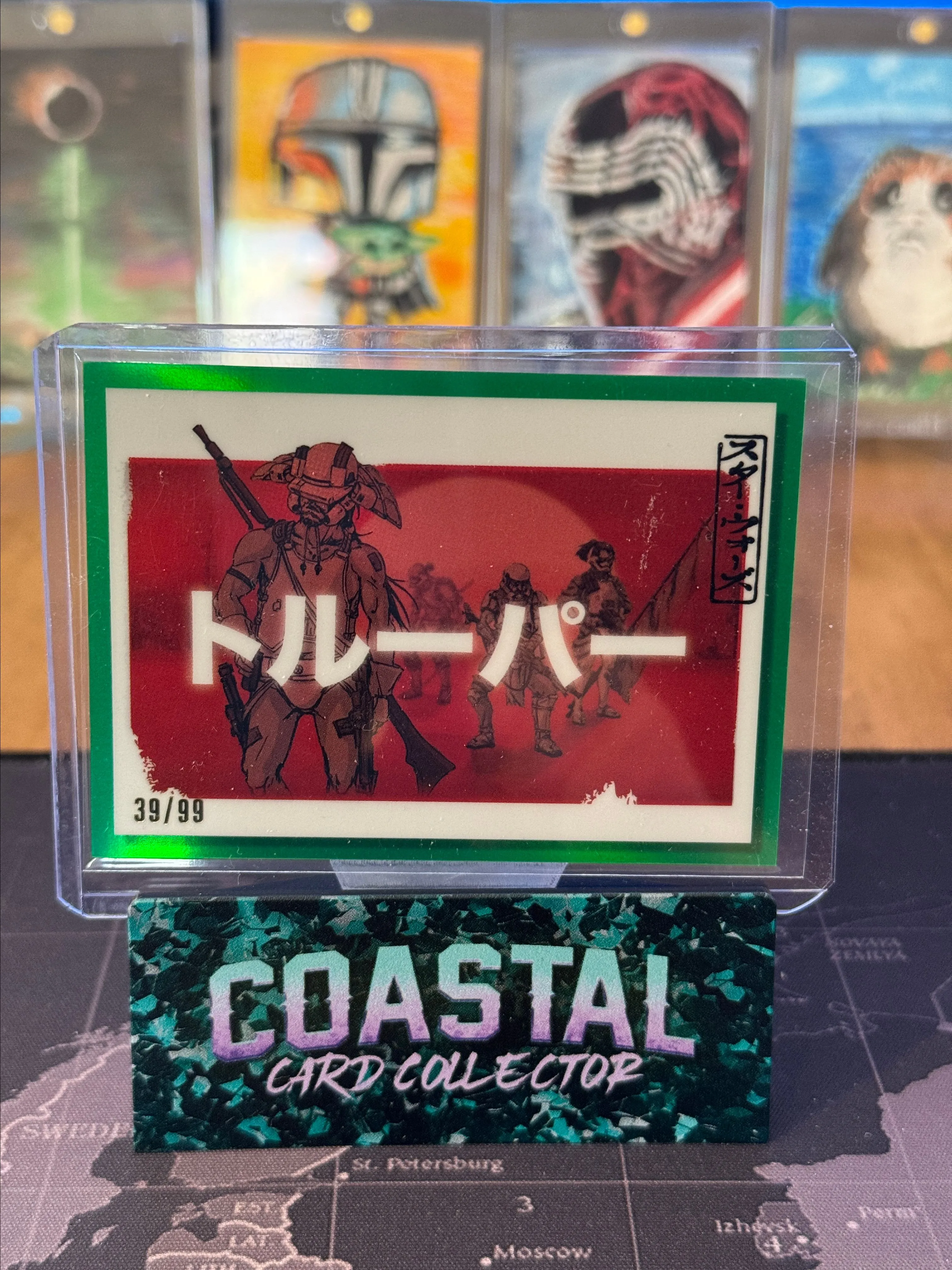 Product image for 2023 Topps Chrome Star Wars Galaxy #GV-18 Art of the Duel