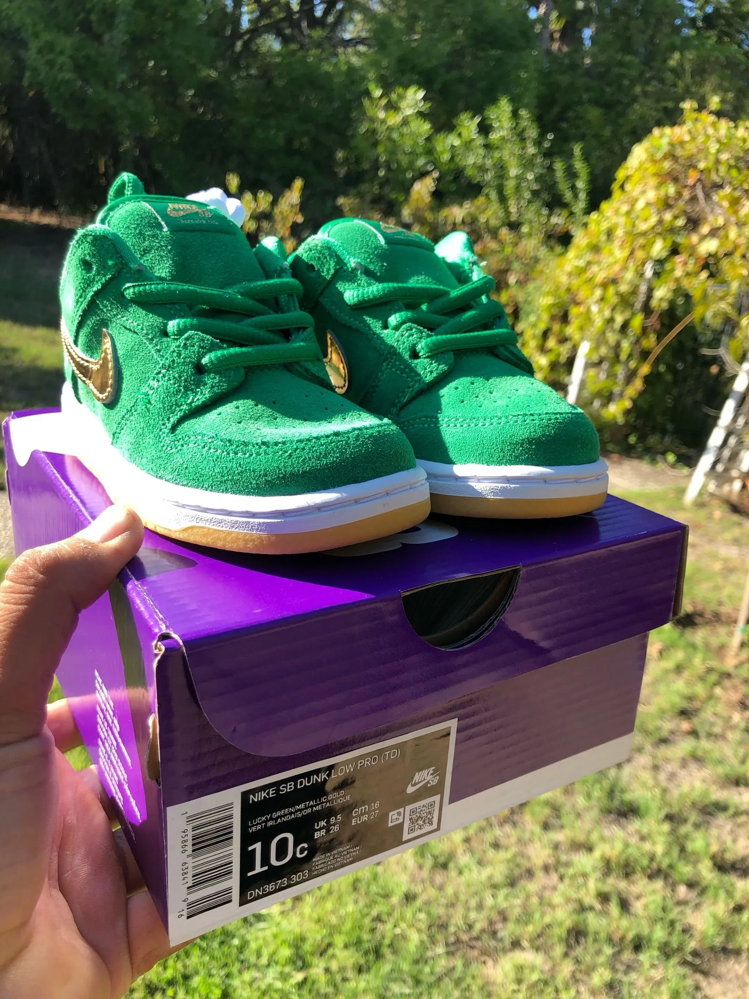 Product image for St Patrick’s Dunks TD
