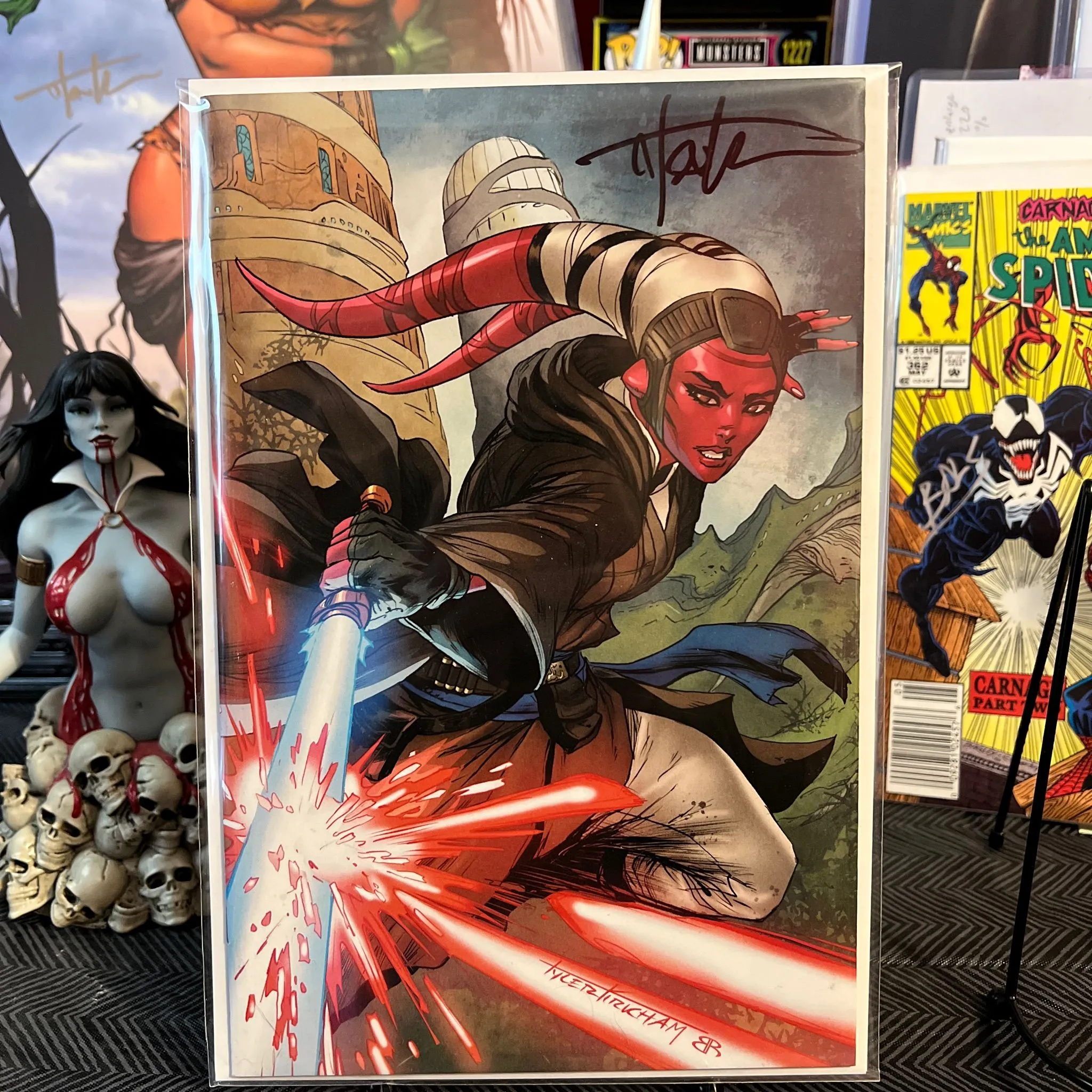 Product image for Star Wars the high republic #1 Kirkham virgin var SIGNED