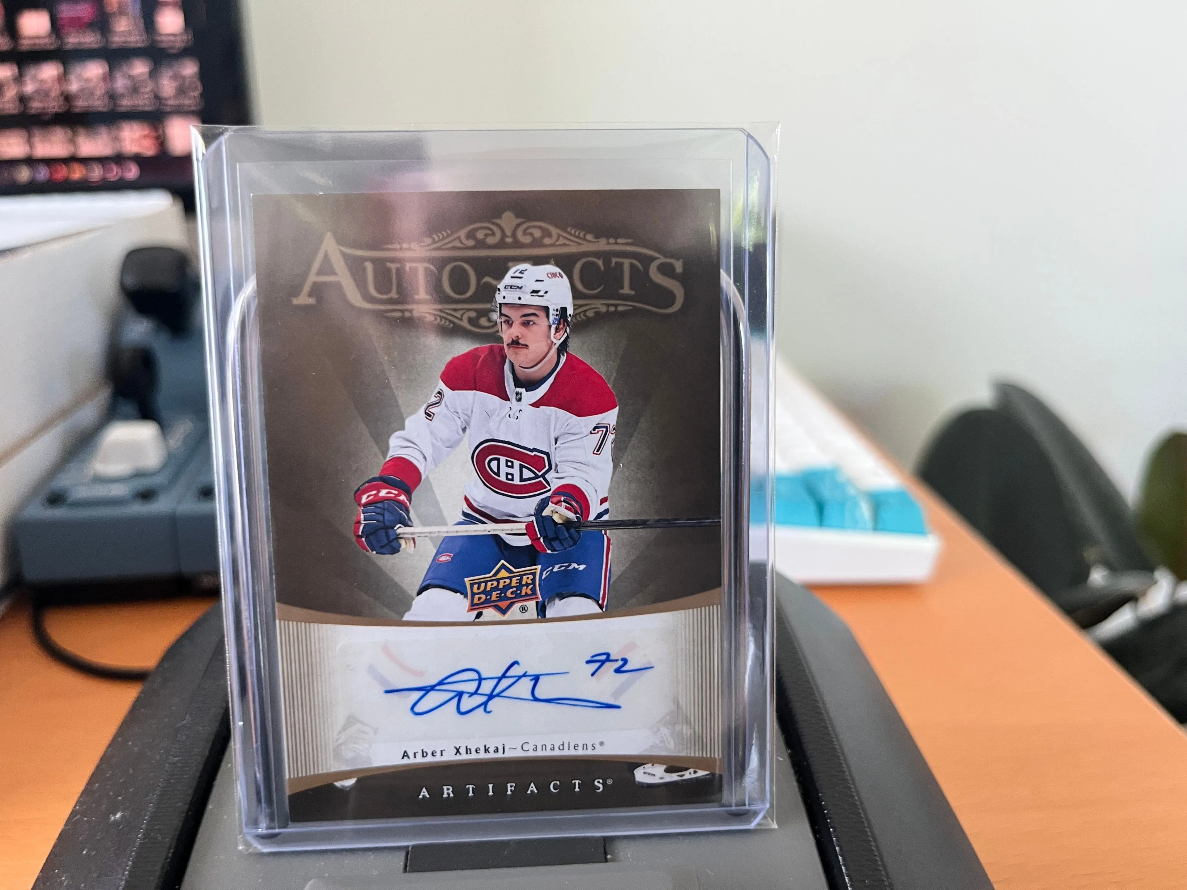 Product image for Xhekaj	Arber	Auto-Facts - Sticker Canadiens Habs