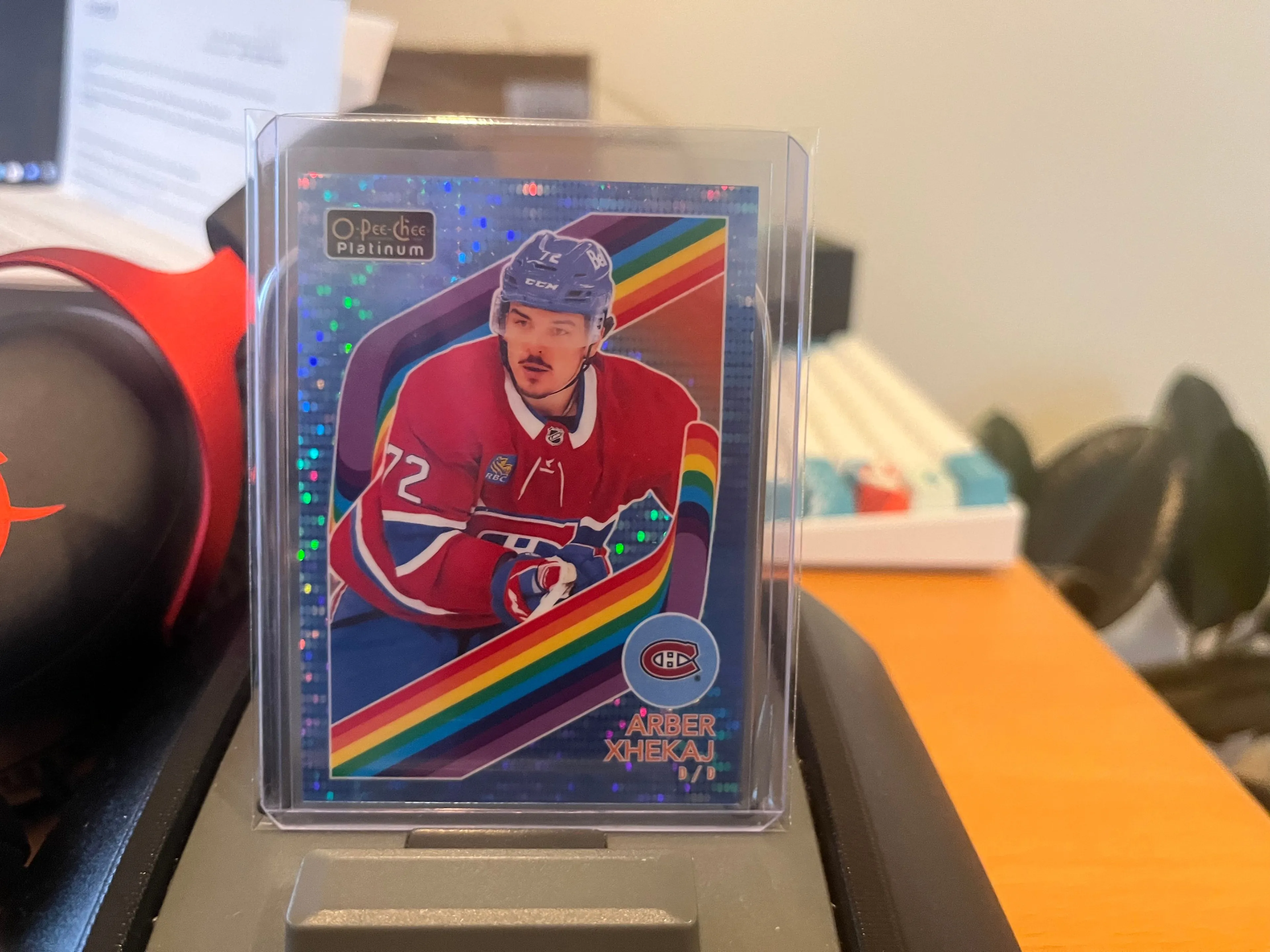 Product image for Xhekaj	Arber	Blue Pulsar 088/100 - Serial Numbered Canadiens Habs