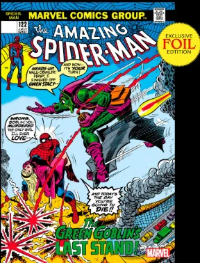 Product image for [Foil] Amazing Spider-Man #122 Facsimile Edition Unknown Comics John Romita Exclusive Var (06/28/2023
