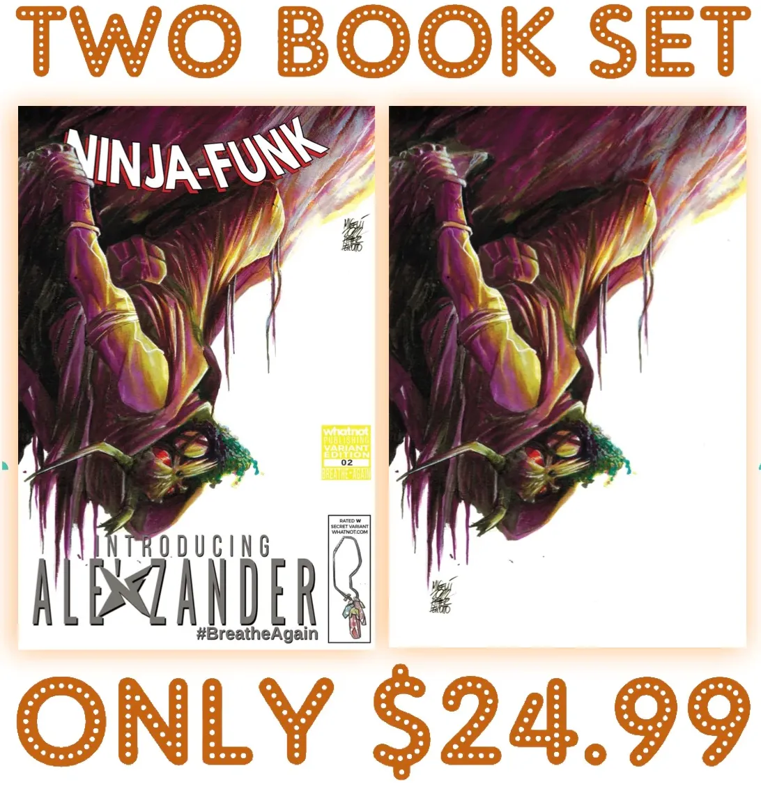 Product image for Ninja Funk #2 Secret Variant Two Book Set #1