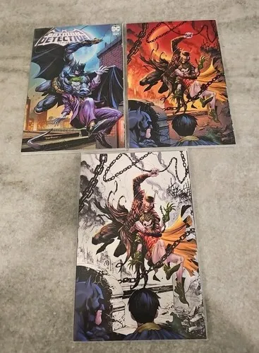 Product image for Batman Detective Comics 1027 Tyler Kirkham EXCLUSIVE SET Cover A ,Virgin B and Virgin C