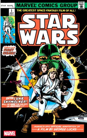 Product image for STAR WARS #1 (1977) 2025 reprint