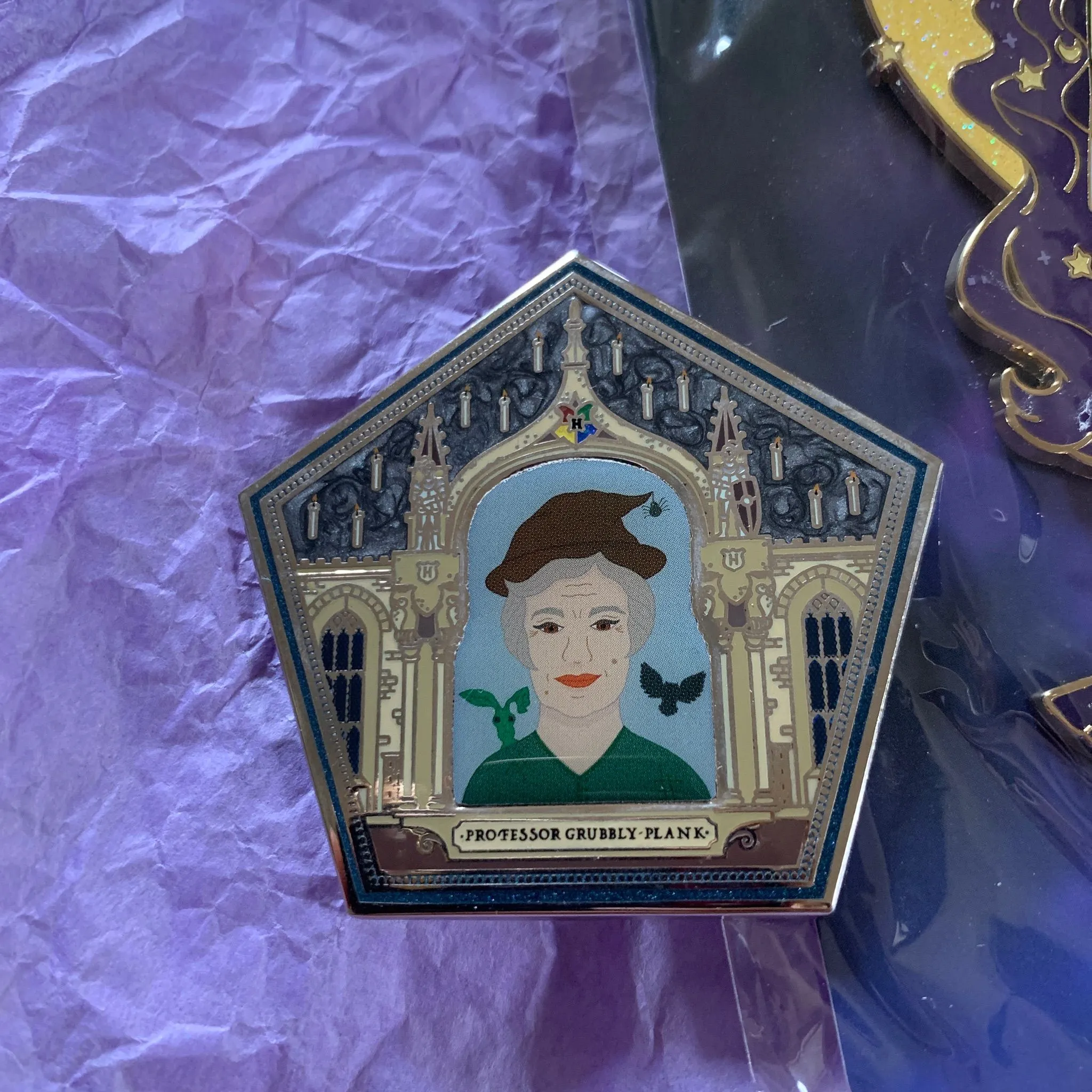 Product image for Fantasy Grubbly-Plank Frog Trader Pin