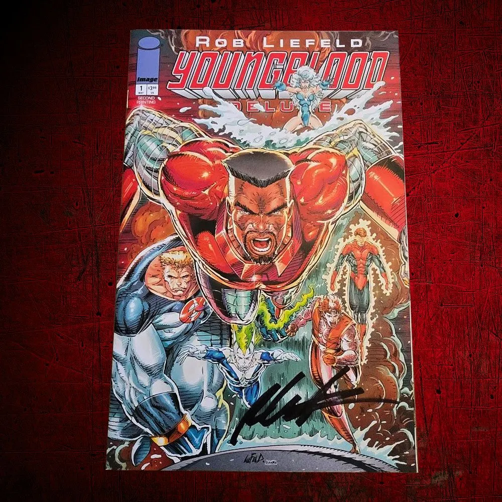 Product image for Youngblood Deluxe #1 2ND PRINT (SIGNED)