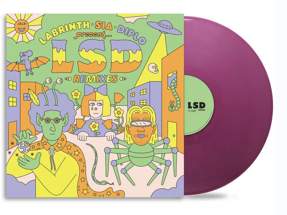Product image for LSD (Labrinth, Sia and Diplo) - present Remixes LP 