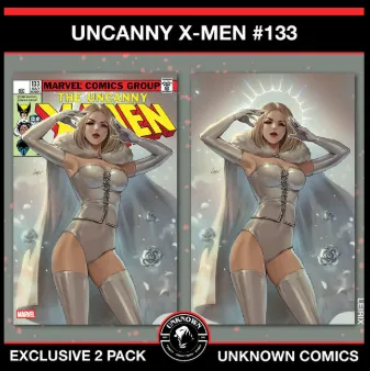 Product image for [2 PACK] Uncanny X-Men #133 Facsimile Unknown Comic Leirix Exclusive Var (03/12/2025