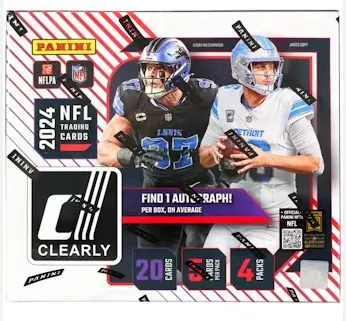 Product image for 2024 Panini Clearly Donruss Football Hobby Box