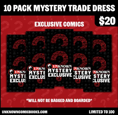 Product image for [10 PACK] MYSTERY TRADE DRESS EXCLUSIVE COMICS [NB&B]