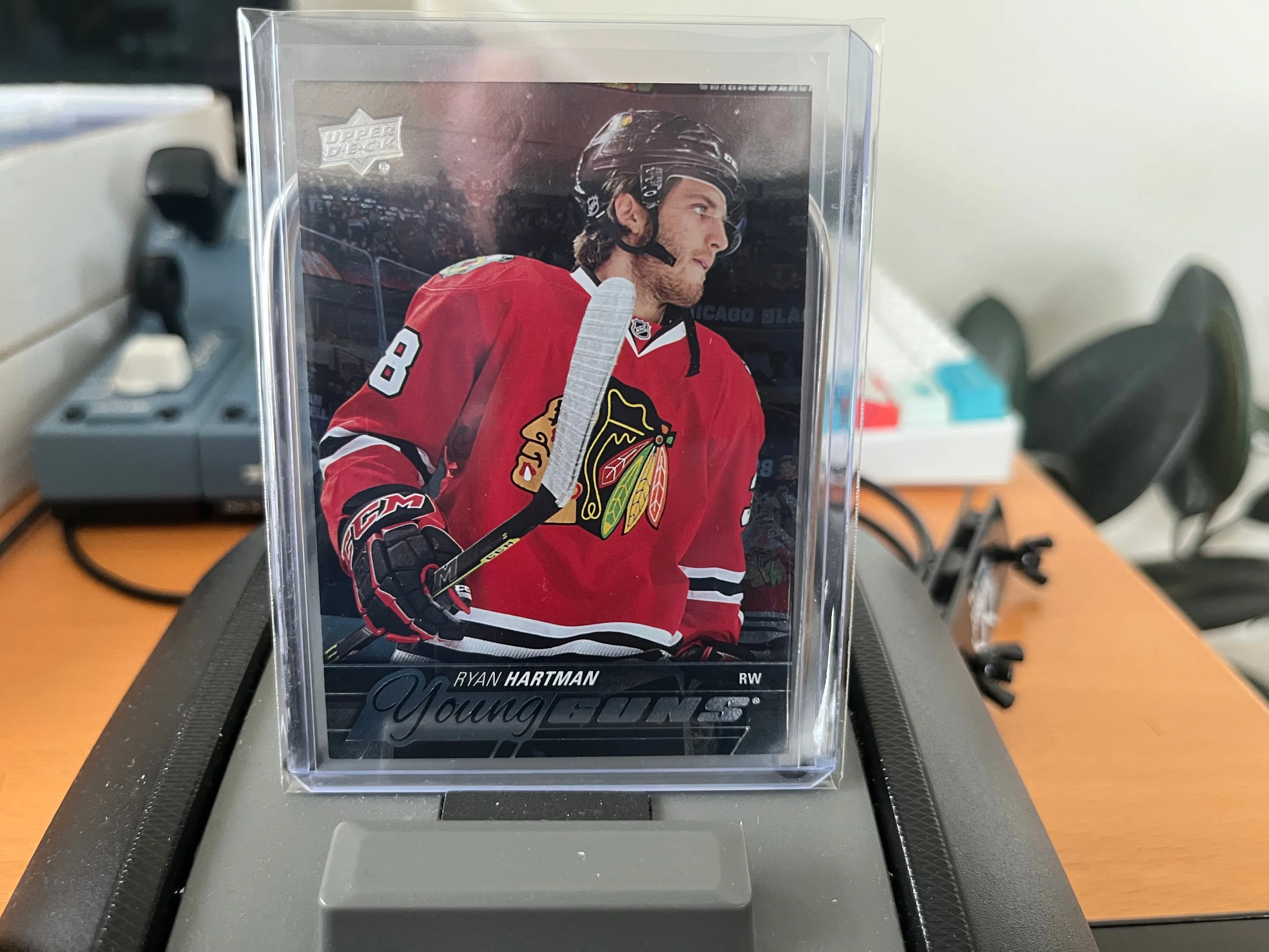 Product image for Hartman	Ryan	Silver Foil Young Guns - YG RC Blackhawks Hawks Wild