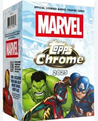 Product image for 2025 Marvel Topps Chrome Pack