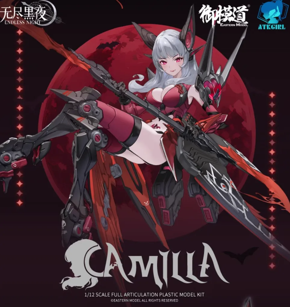 Product image for Eastern Model 1/12 ATK Girl Vampire Carmilla