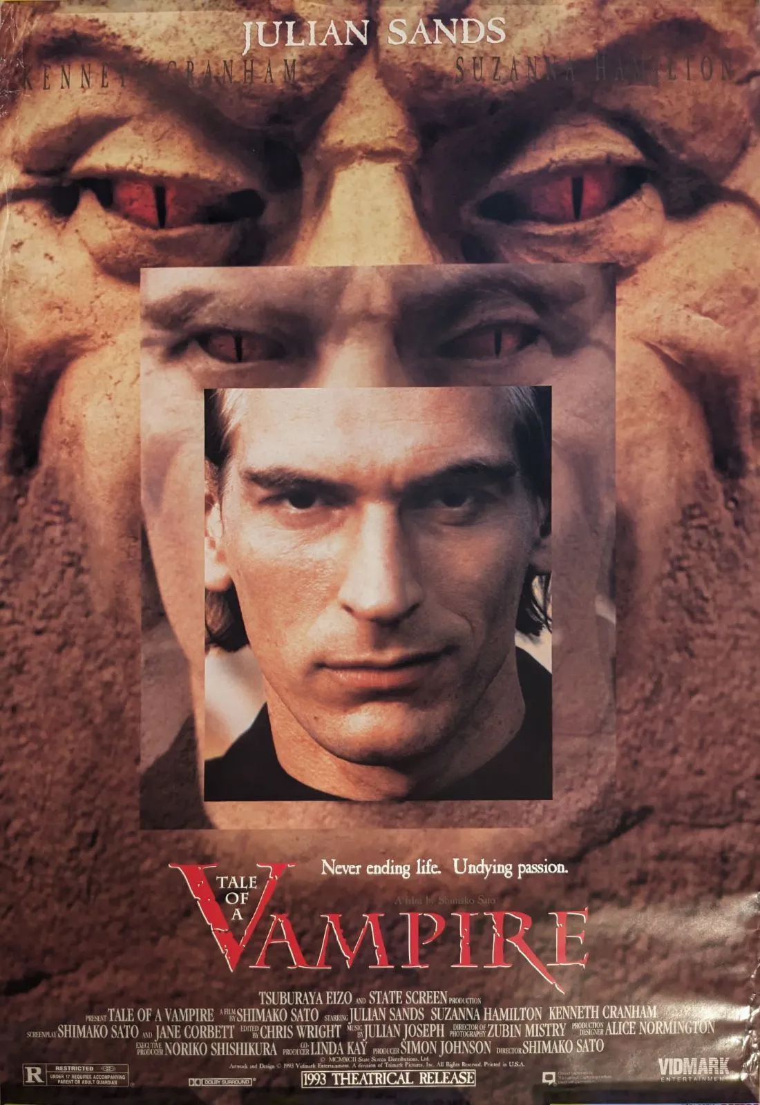 Product image for Tale of a Vampire Theater Poster