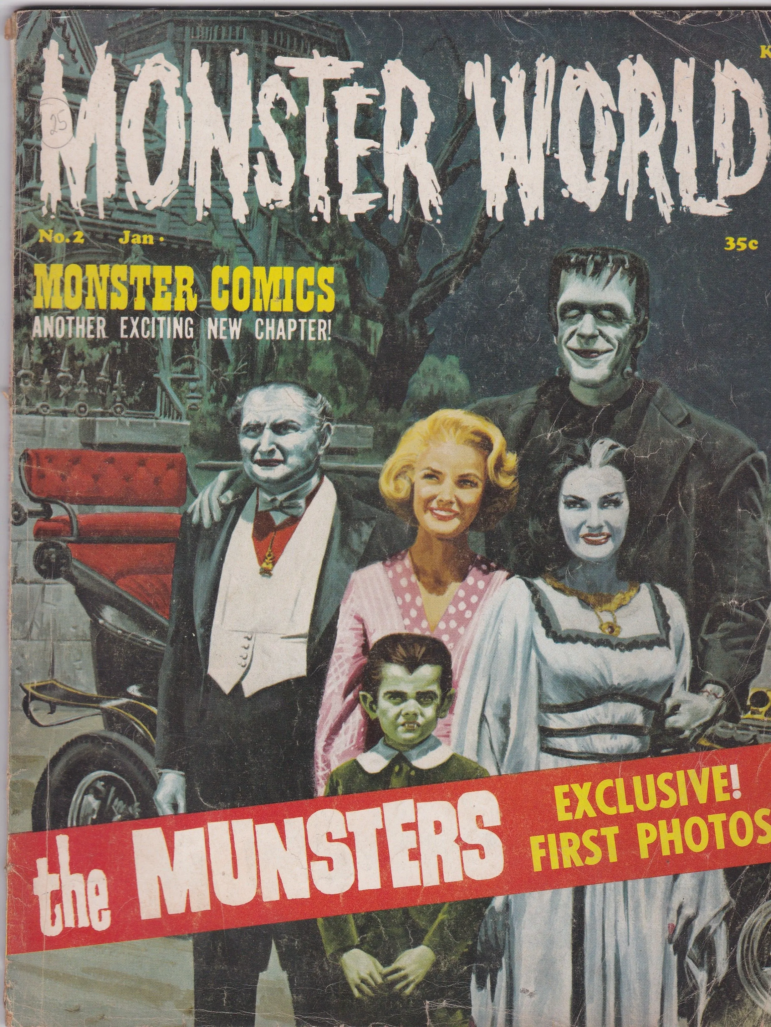 Product image for Monster World #2 Munsters Cover