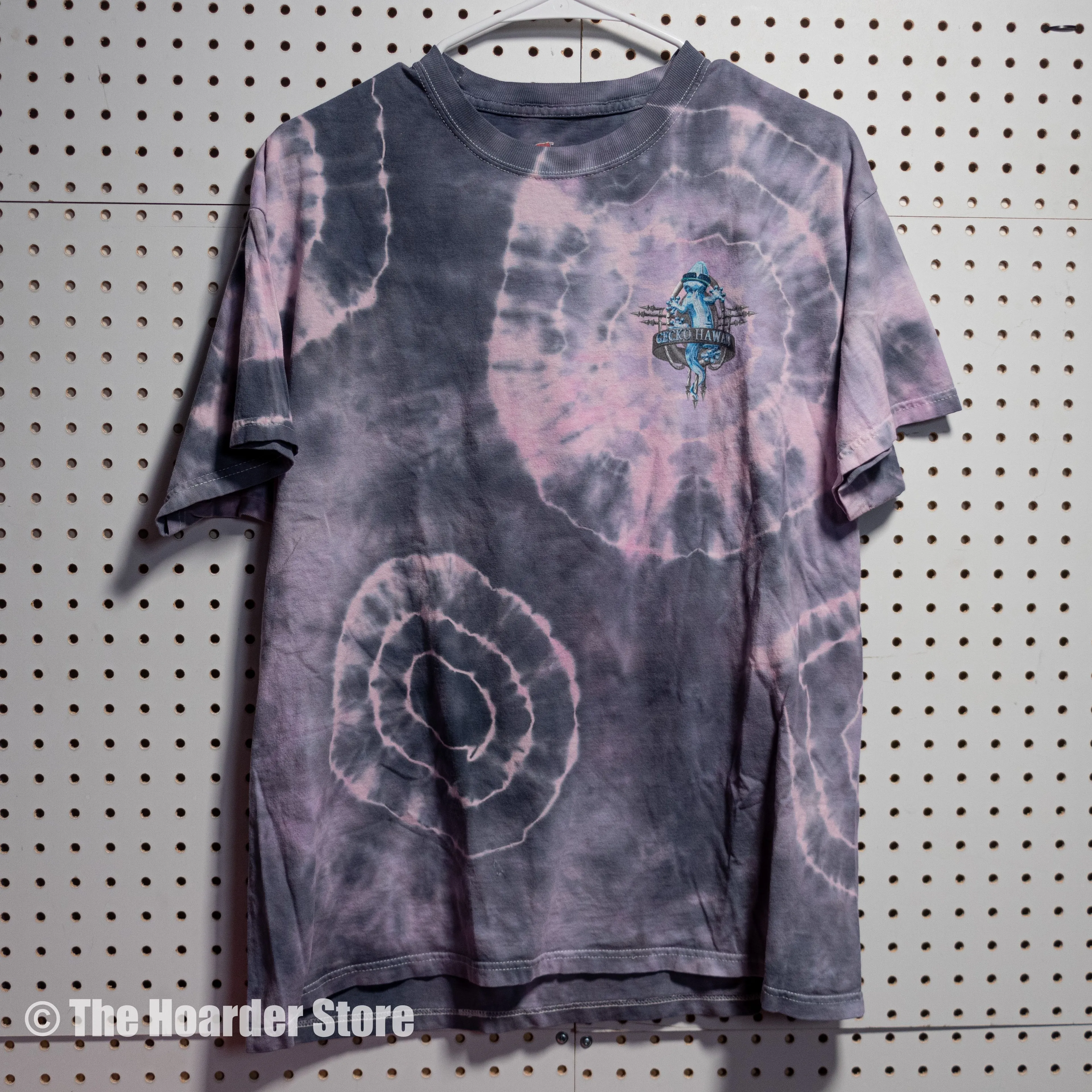 Product image for Gecko Hawaii Tie-Dye Shirt Size Large