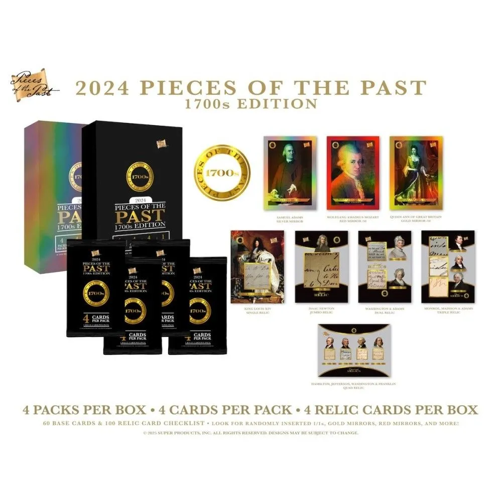 Product image for 2024 PEICES OF THE PAST 1800S EDITION!